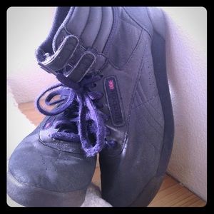 Vintage purple high top Reebok